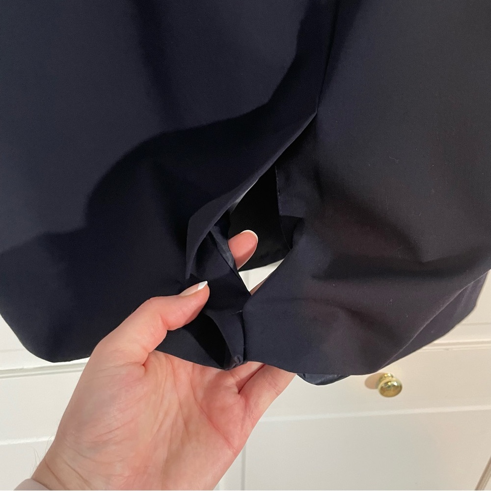 Liz Claiborne Navy Blue Pencil Skirt 14 Office Career Business Work - Picture 5 of 8